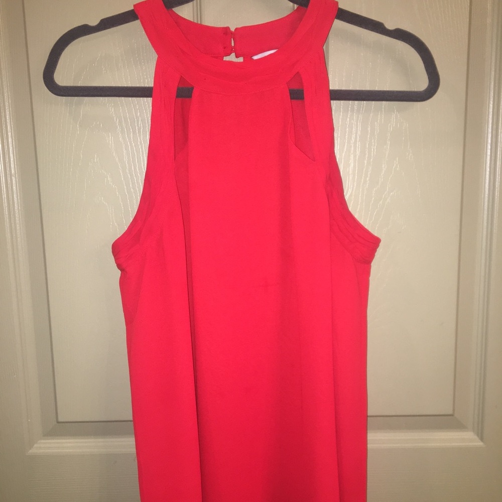 Naked Zebra brand red top
